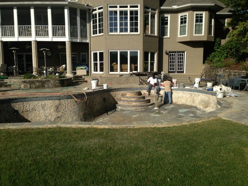 Concrete Pool Renovation – South Lake