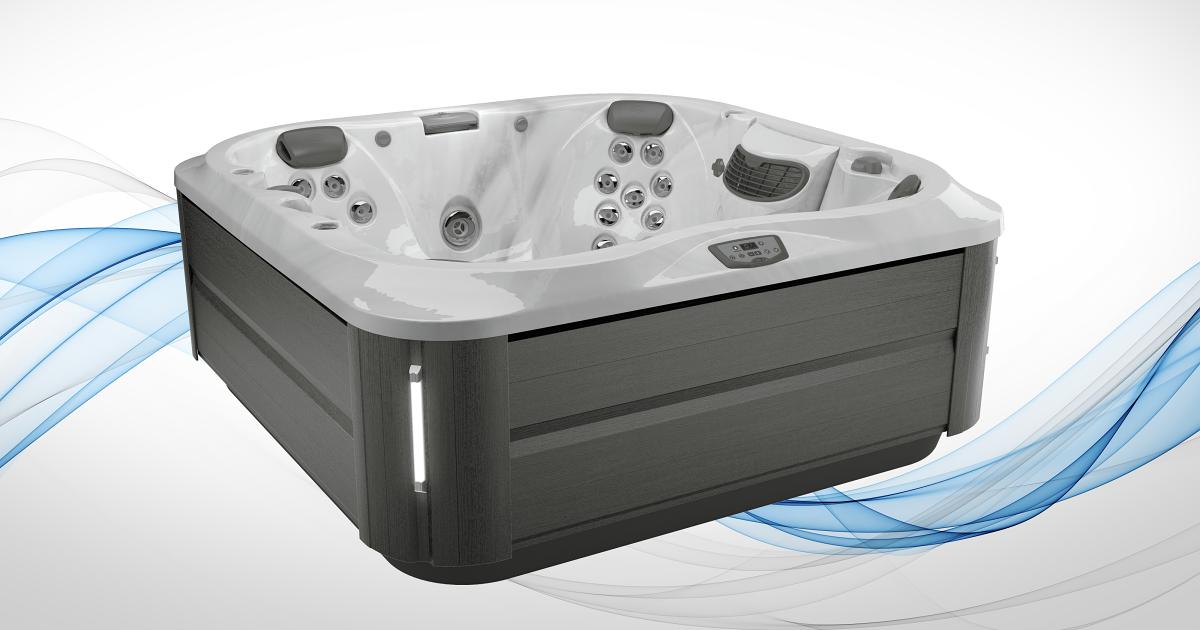 Spa Jacuzzi® J-345™ - Platinum - Smoked Ebony