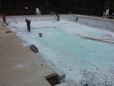 Pool Deck Removal Services Birmingham Alabama