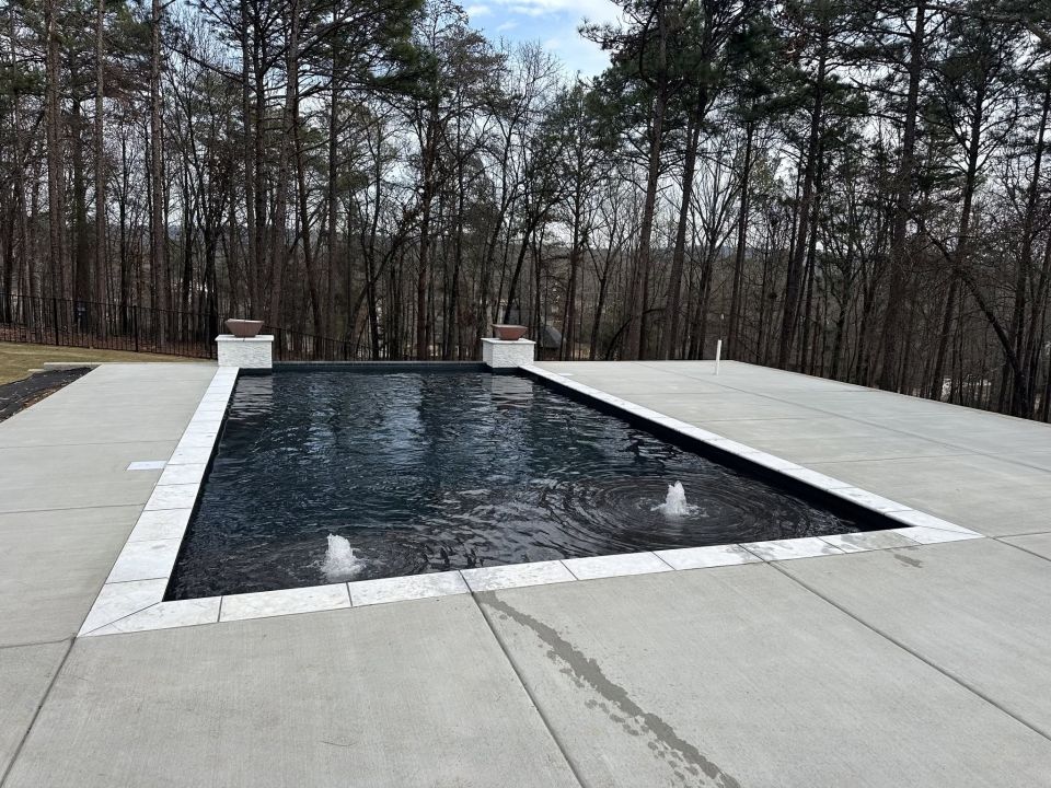 18 × 36 Gunite Pool with Onyx Plaster – Birmingham, AL
