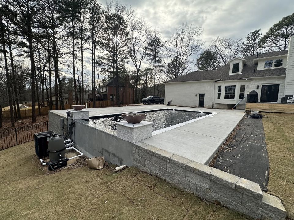 18 × 36 Gunite Pool with Onyx Plaster – Birmingham, AL