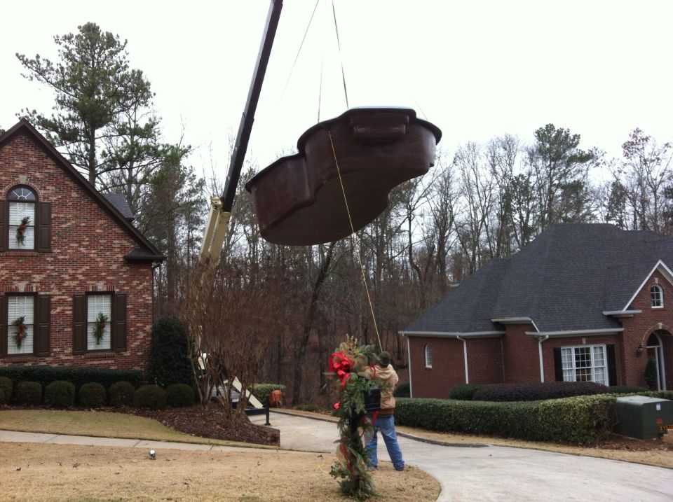 Fiberglass Pool Installation – Greystone, Hoover