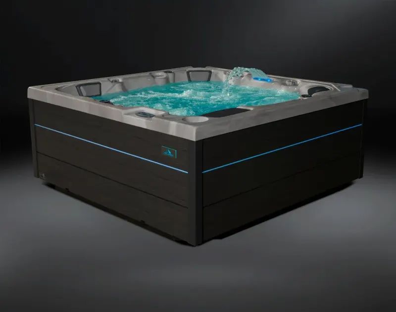 Icelandic Fjord hot tub