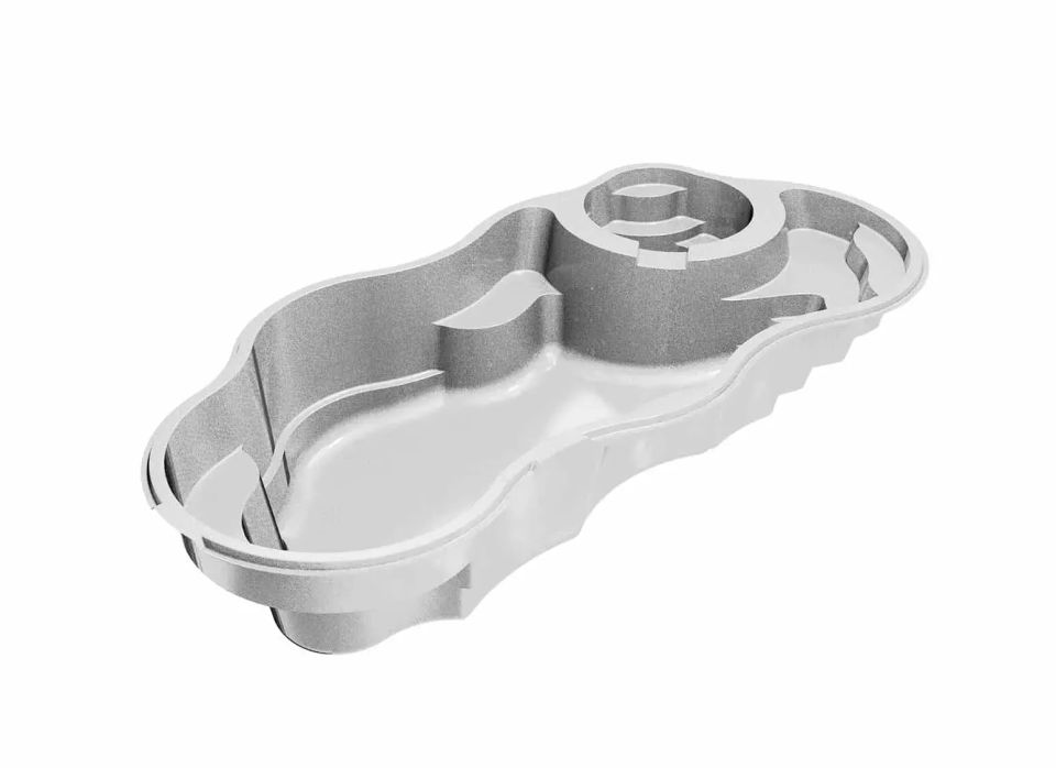 Latham Bermuda 12 Deluxe fiberglass pool