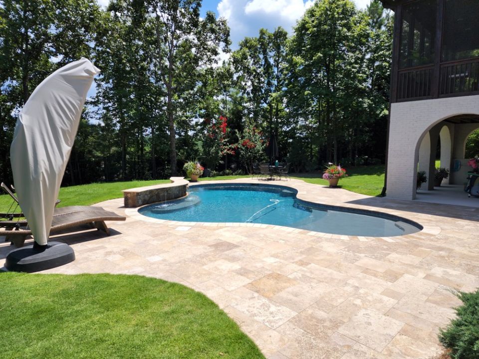 18 × 36 Gunite Pool in Ross Bridge, Hoover