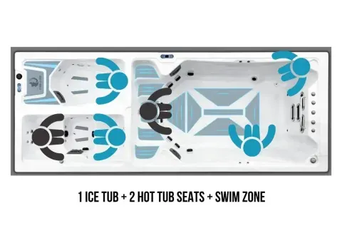Icelandic The Triathlon hot tub